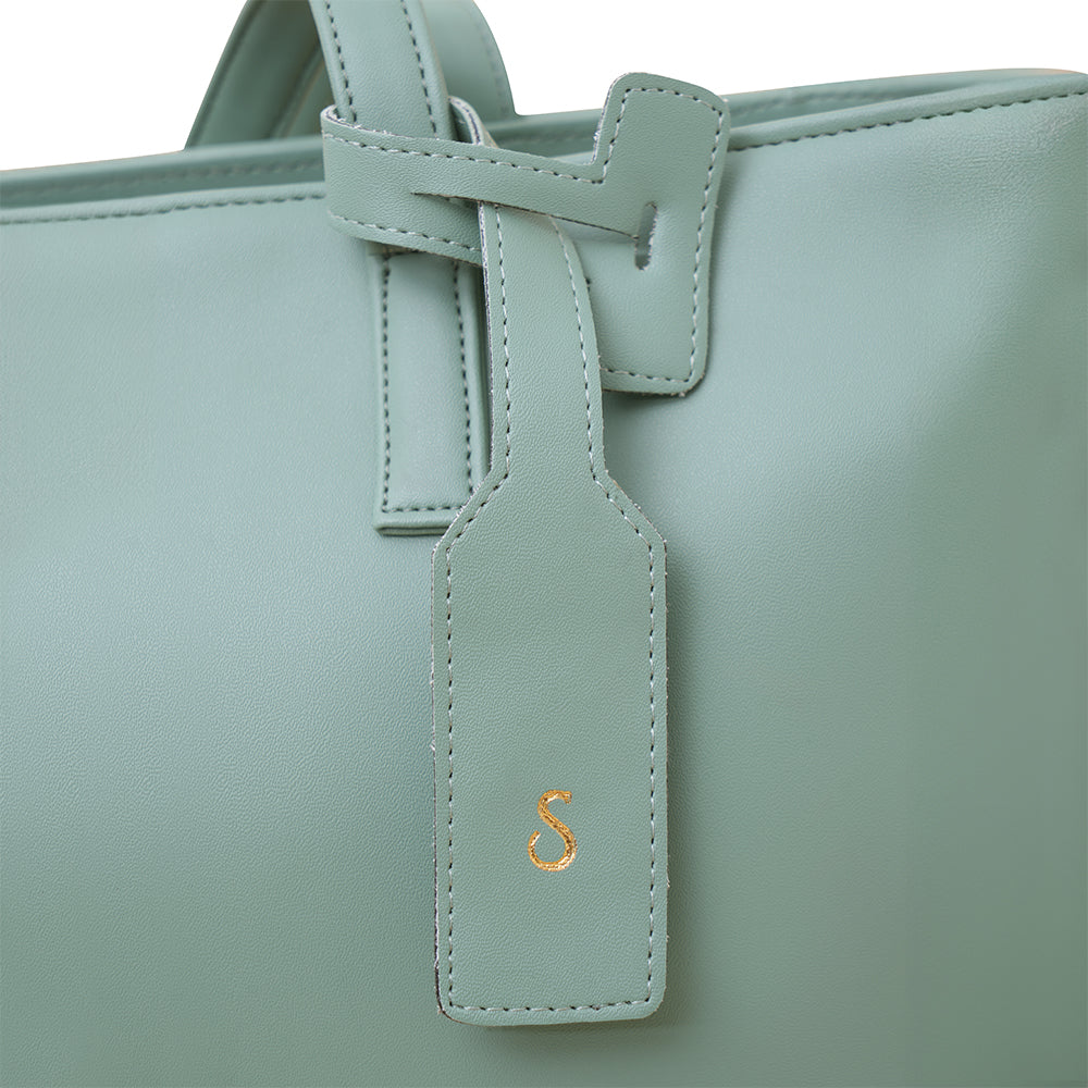 Travel Tote - Mint Green