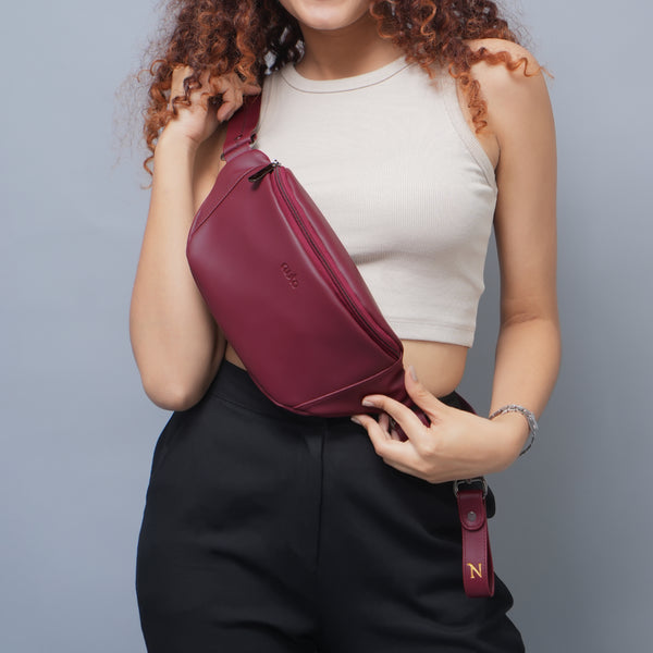 Dash Crossbody - Burgundy