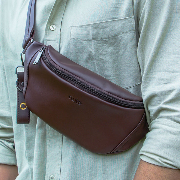 Dash Crossbody - Deep Brown