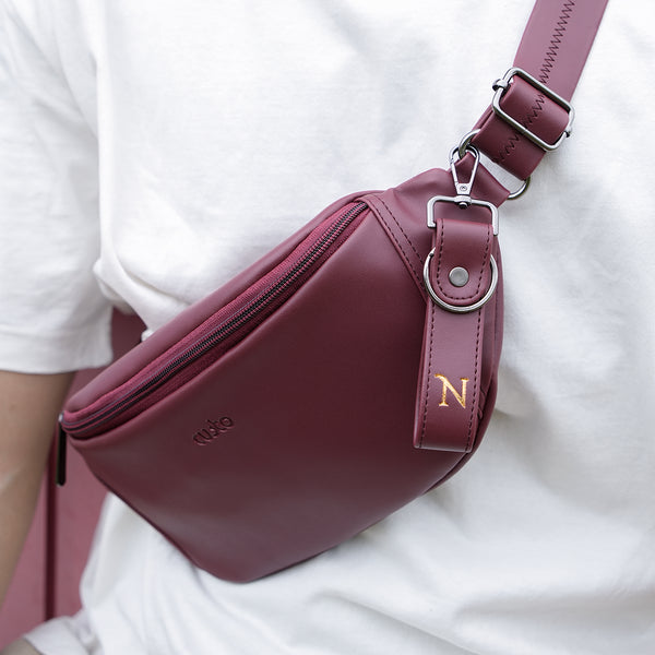 Dash Crossbody - Burgundy