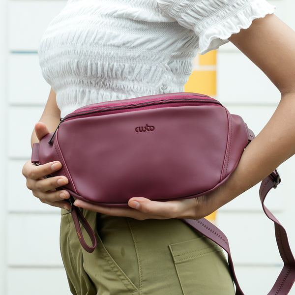 Dash Crossbody - Burgundy