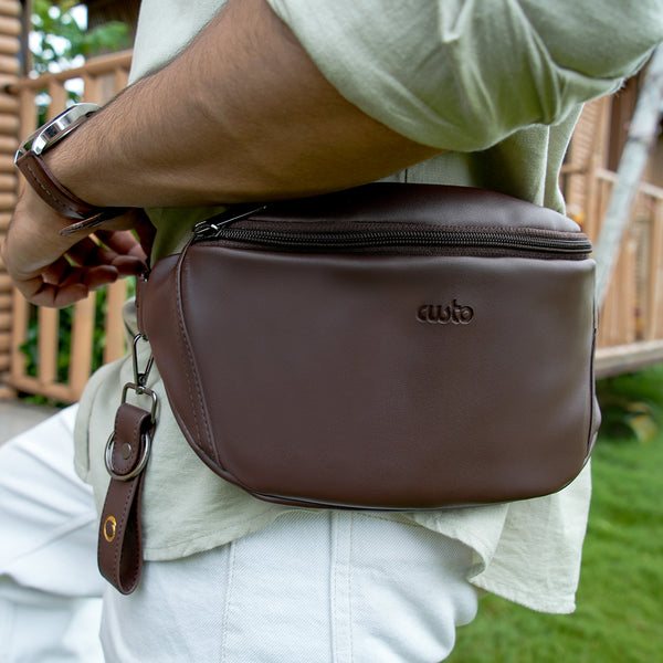 Dash Crossbody - Deep Brown