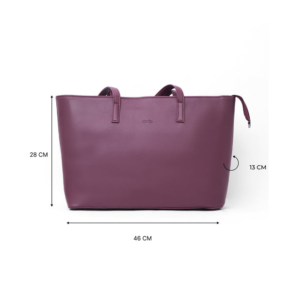 Travel Tote - Burgundy