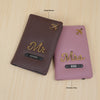 Couple Passport Cover - Mr and Mrs