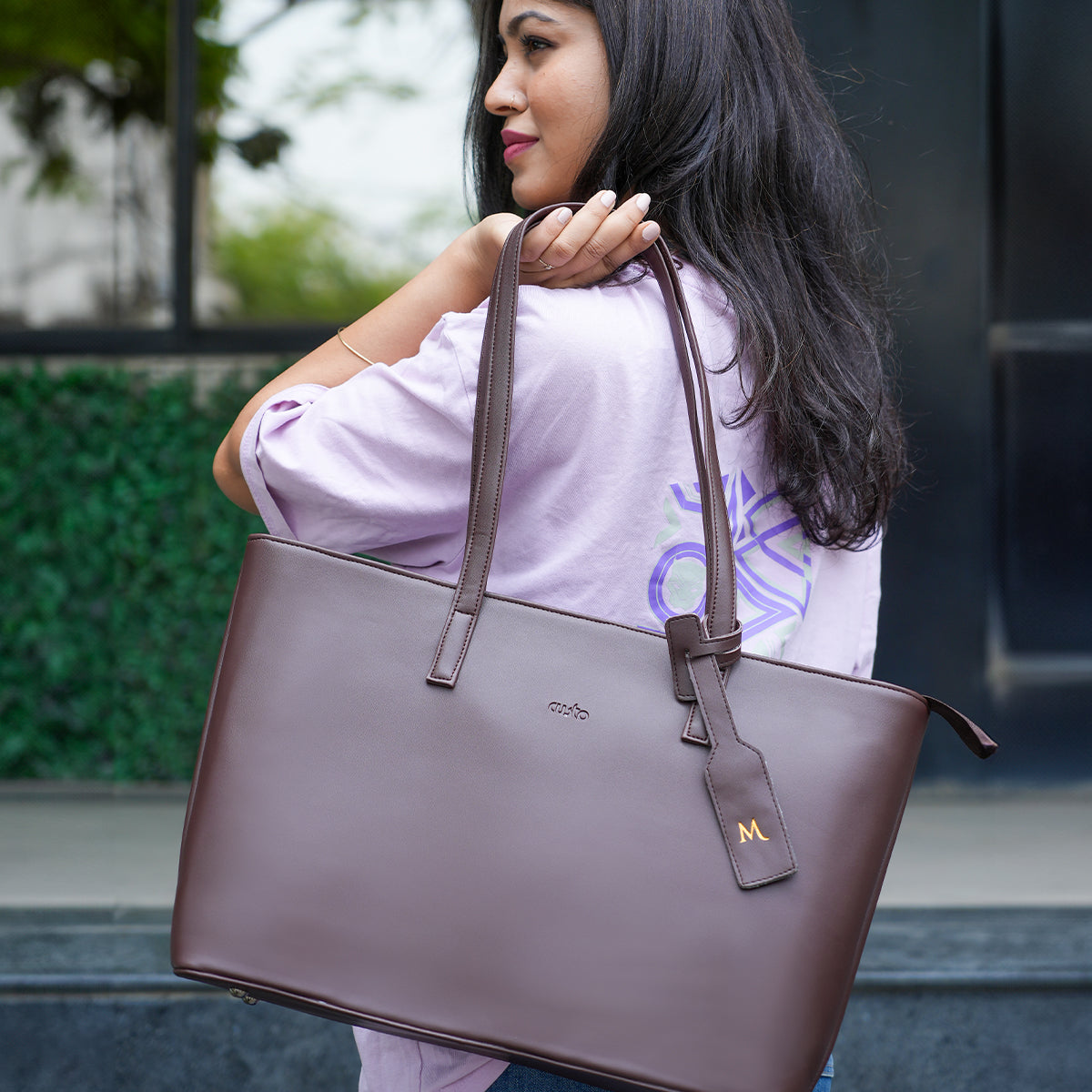 Travel Tote - Deep Brown