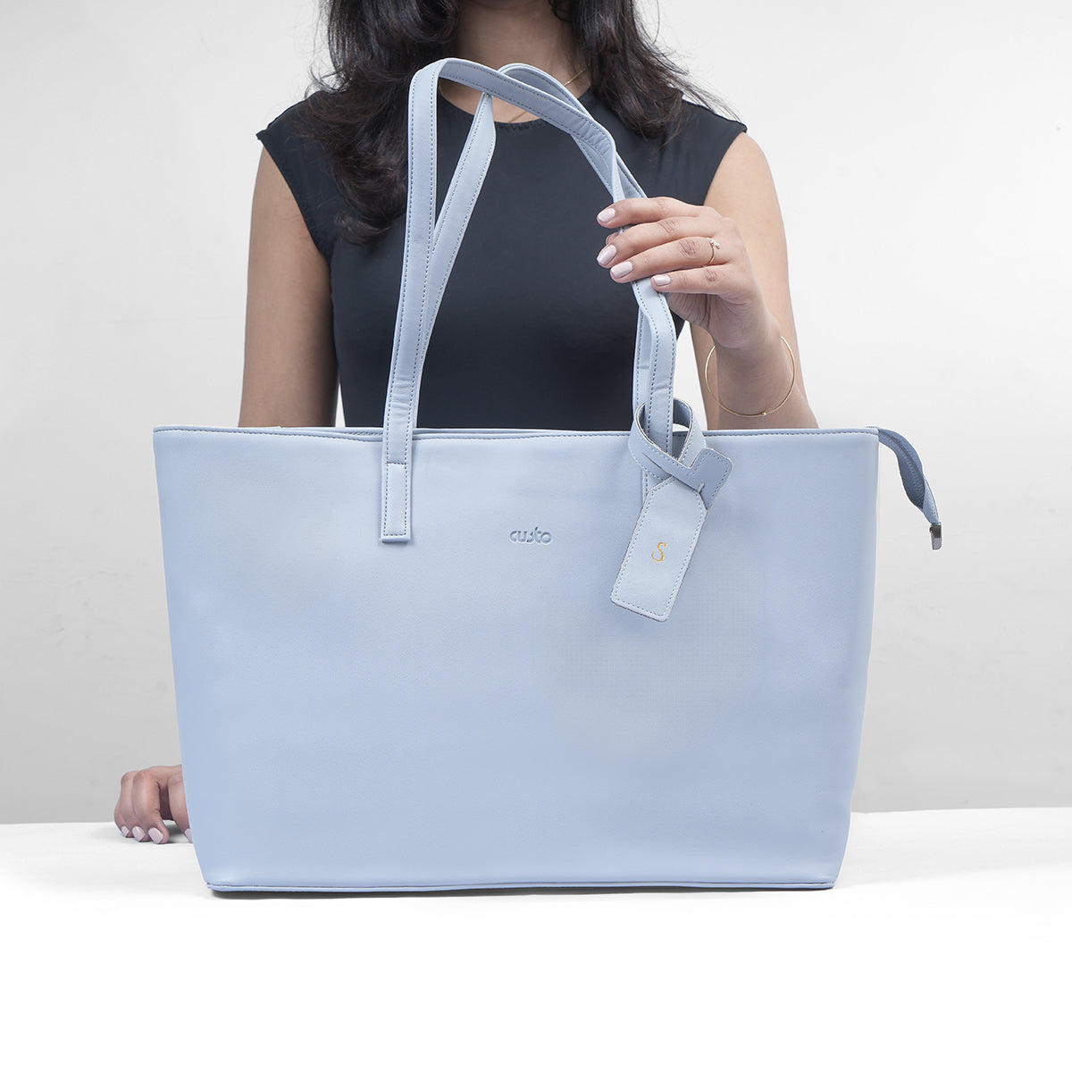 Travel Tote - Ice Blue