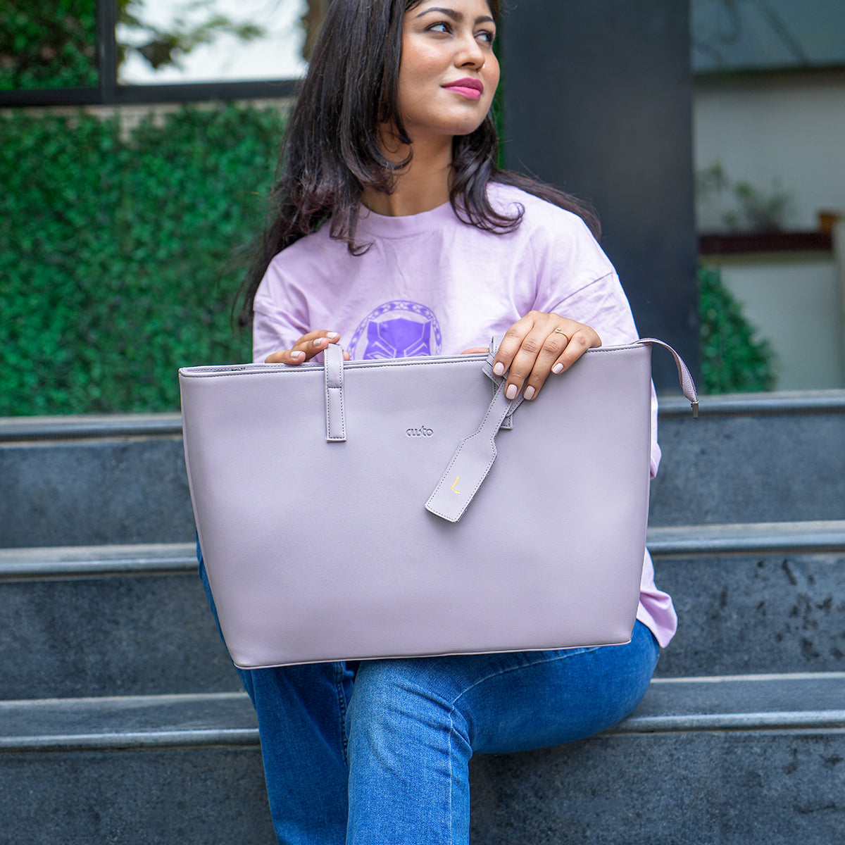 Travel Tote - French Lilac