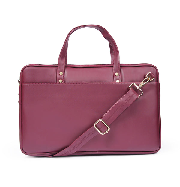 Aero Laptop Bag - Burgundy