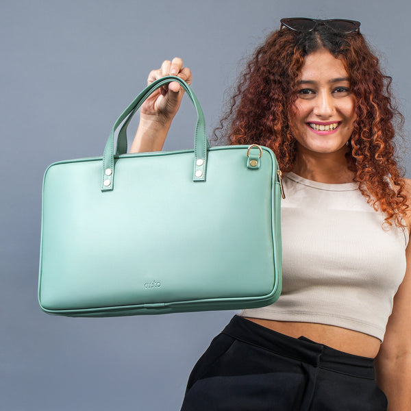 Aero Laptop Bag Mint Green