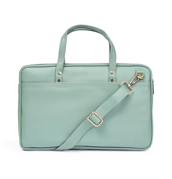 Aero Laptop Bag - Mint Green