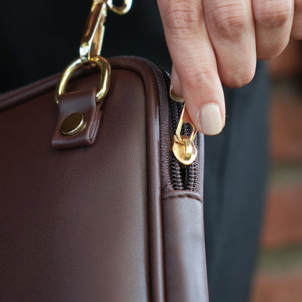 Aero Laptop Bag - Deep Brown