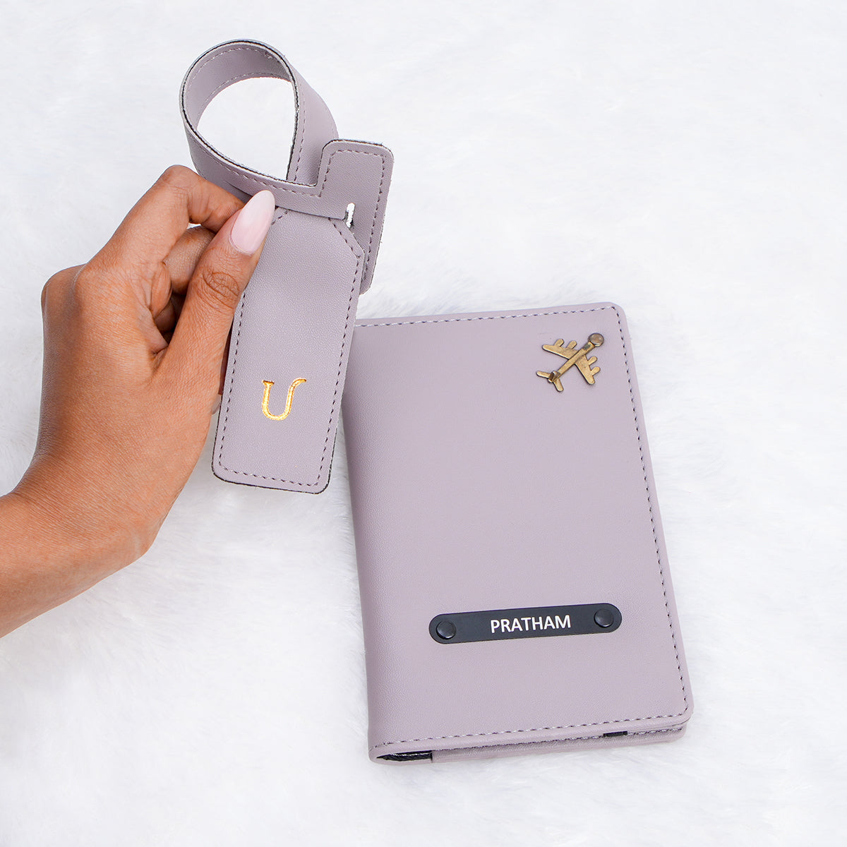 Passport Cover & Luggage Tag Combo