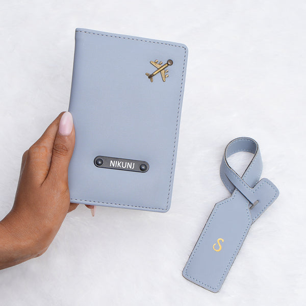 Passport Cover & Luggage Tag Combo