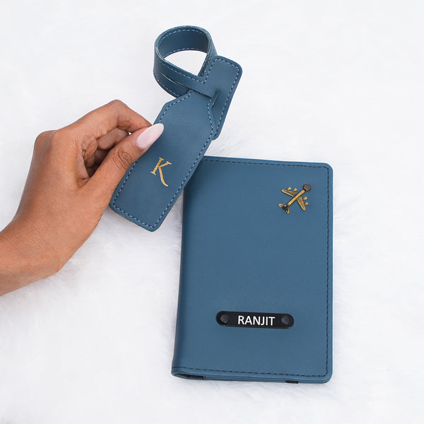 Passport Cover & Luggage Tag Combo