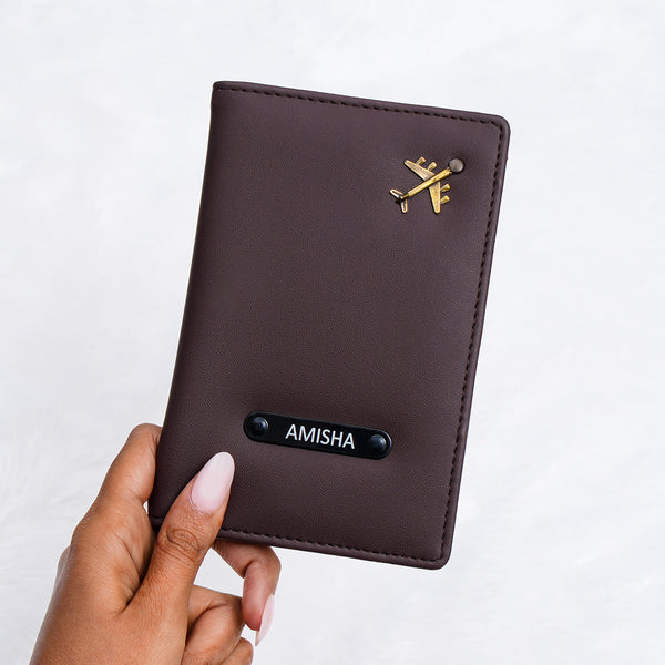 Passport Cover - Deep Brown