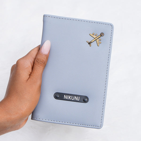 Passport Cover - Ice Blue