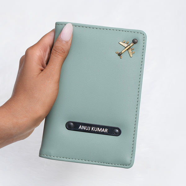 Passport Cover - Mint Green