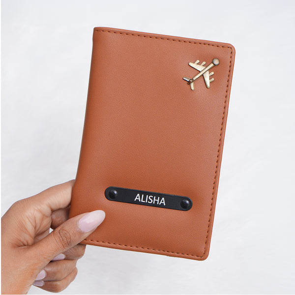 Passport Cover - Walnut Brown