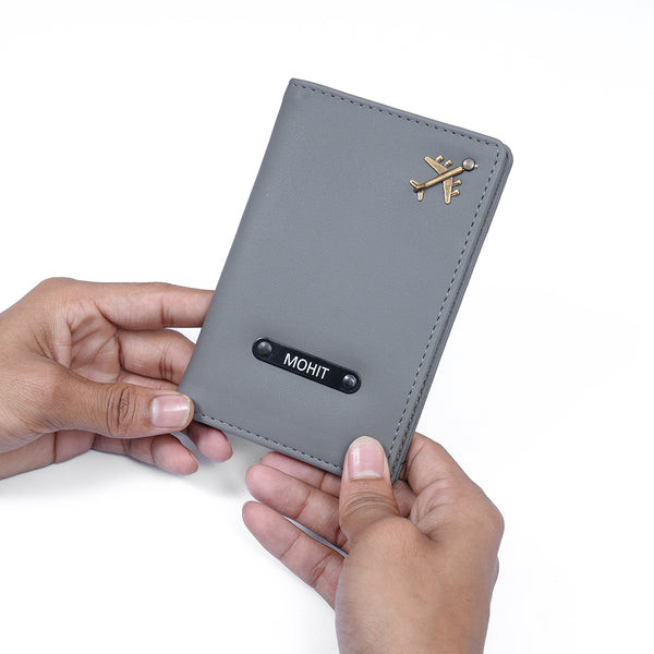 Passport Cover - Smokey Grey