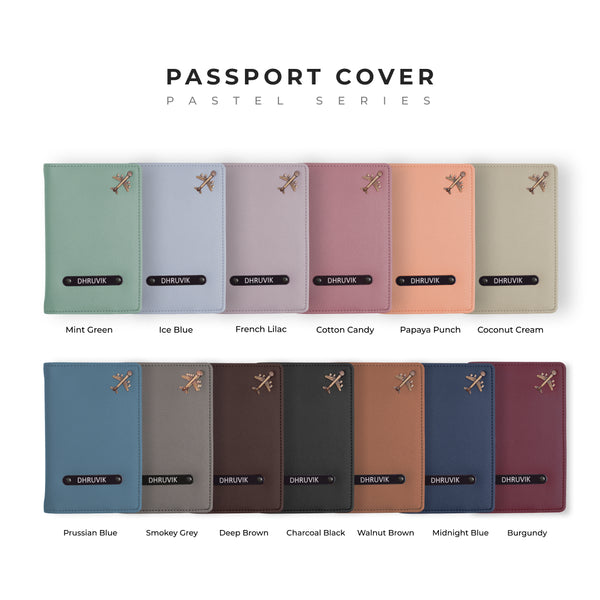 Couple Passport Cover - Mr and Mrs