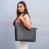 Travel Tote - Charcoal Black