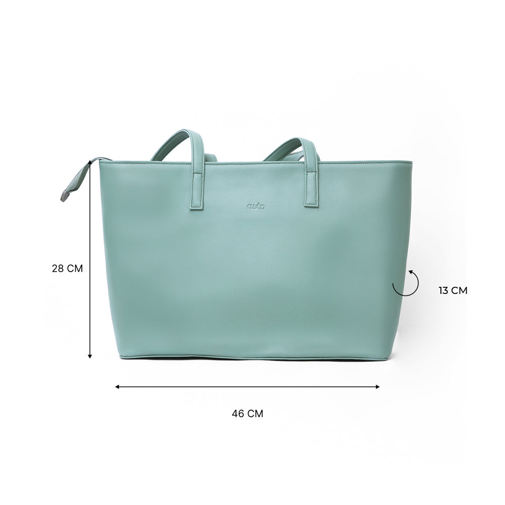 Travel Tote - Mint Green