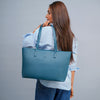 Travel Tote - Prussian Blue