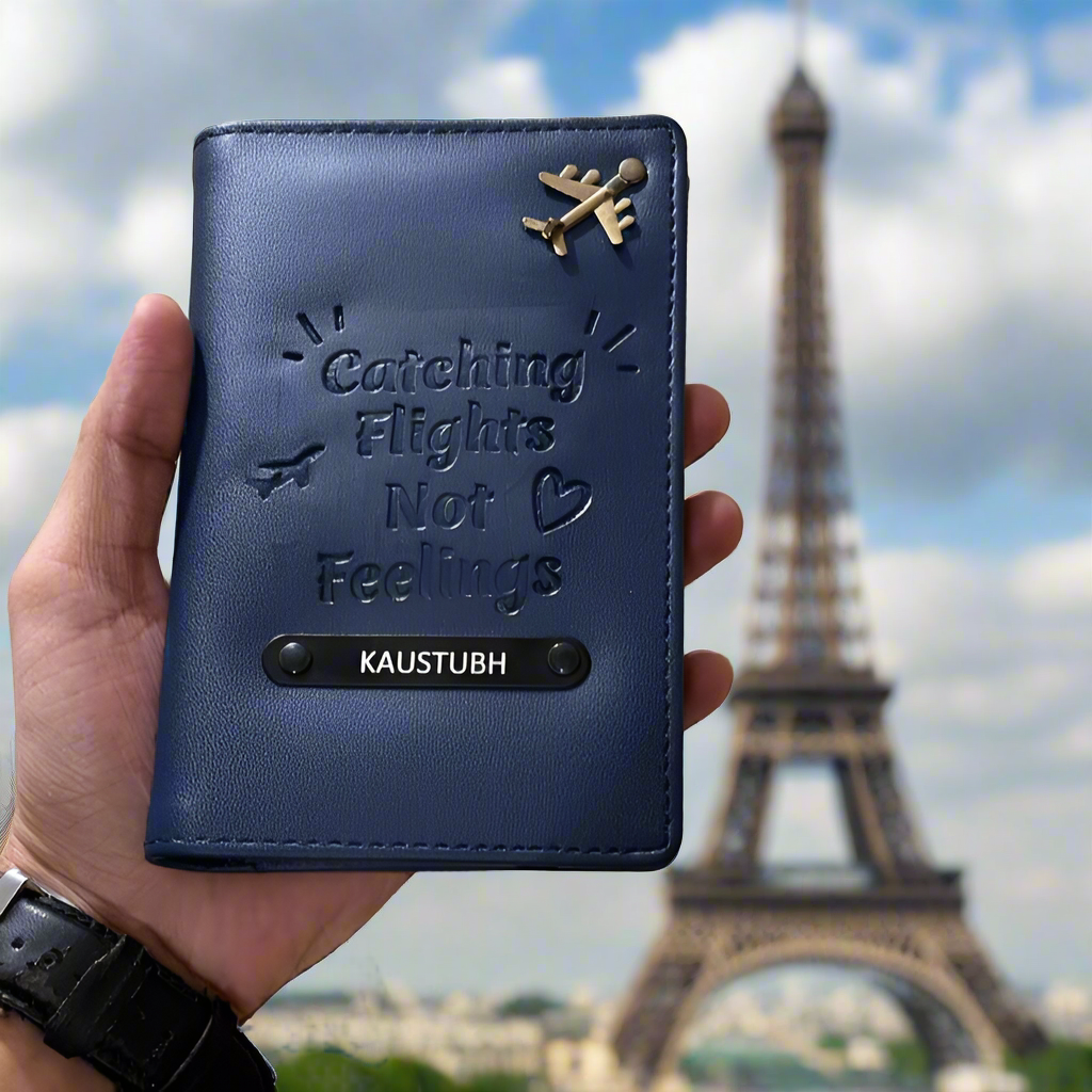 Passport Cover - Catching Flights Not Feelings